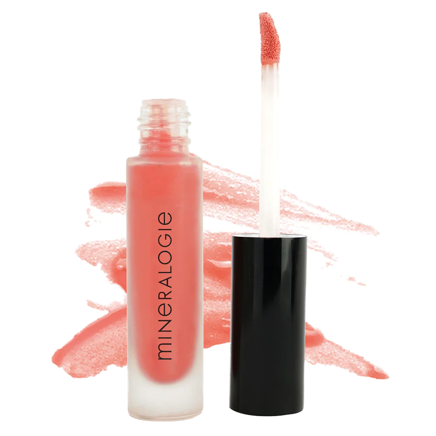 Vegan Lip Gloss - Tequila Sunrise - Peach Rood